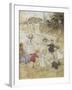 Ring-a-ring-a-roses-Arthur Rackham-Framed Giclee Print