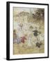 Ring-a-ring-a-roses-Arthur Rackham-Framed Giclee Print