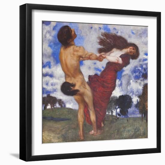 Ring-A-Ring-Of-Roses, 1910-Franz von Stuck-Framed Premium Giclee Print