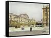 Ring and Opera House in Vienna, Austria-Ernst Graner-Framed Stretched Canvas