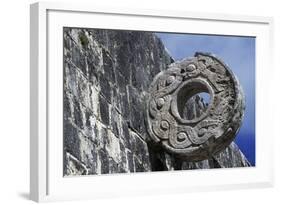 Ring for the Game of Pelota, Chichen Itza-null-Framed Photographic Print