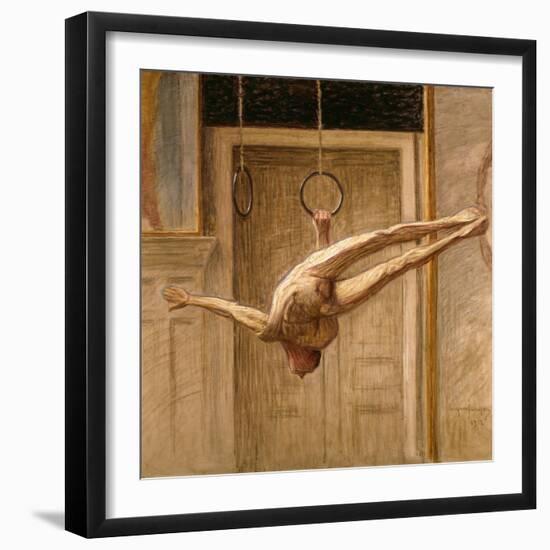 Ring Gymnast No.2, 1912-Eugene Jansson-Framed Giclee Print