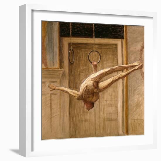 Ring Gymnast No.2, 1912-Eugene Jansson-Framed Giclee Print