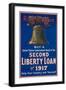 Ring it Again Second Liberty Loan Poster-null-Framed Giclee Print