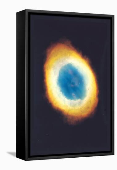 Ring Nebula-null-Framed Stretched Canvas