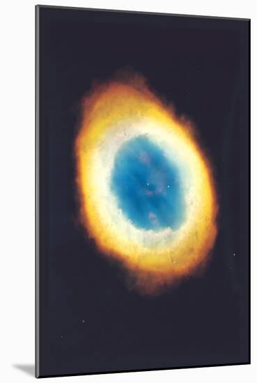 Ring Nebula-null-Mounted Art Print