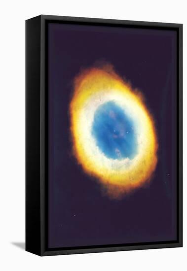 Ring Nebula-null-Framed Stretched Canvas