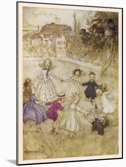 Ring O'Roses-Arthur Rackham-Mounted Art Print