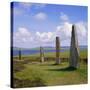 Ring of Brodgar (Brogar), Mainland, Orkney Islands, Scotland, UK,Europe-Michael Jenner-Stretched Canvas