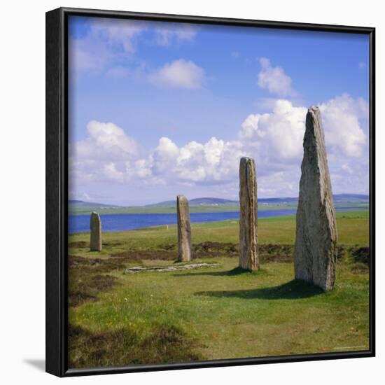 Ring of Brodgar (Brogar), Mainland, Orkney Islands, Scotland, UK,Europe-Michael Jenner-Framed Photographic Print