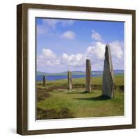 Ring of Brodgar (Brogar), Mainland, Orkney Islands, Scotland, UK,Europe-Michael Jenner-Framed Photographic Print