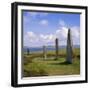 Ring of Brodgar (Brogar), Mainland, Orkney Islands, Scotland, UK,Europe-Michael Jenner-Framed Photographic Print