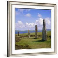 Ring of Brodgar (Brogar), Mainland, Orkney Islands, Scotland, UK,Europe-Michael Jenner-Framed Photographic Print