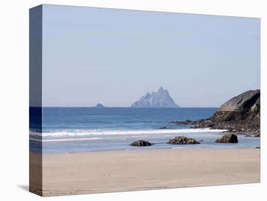 Ring of Kerry With the Skellig Rock in Distance, County Kerry, Munster, Republic of Ireland, Europe-null-Stretched Canvas