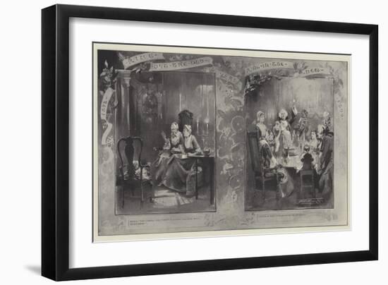 Ring Out the Old, Ring in the New-Thomas Walter Wilson-Framed Giclee Print