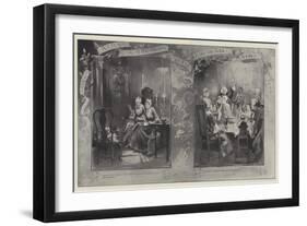 Ring Out the Old, Ring in the New-Thomas Walter Wilson-Framed Giclee Print