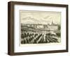 Ring-Strasse, Boulevard-null-Framed Giclee Print