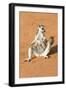 Ring-Tailed Lemur (Lemur Catta) Sunbathing with a Suckling Cub-Gabrielle and Michel Therin-Weise-Framed Photographic Print