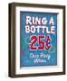 Ring Toss Distressed-Retroplanet-Framed Giclee Print