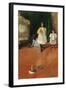 Ring Toss-William Merritt Chase-Framed Art Print