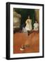 Ring Toss-William Merritt Chase-Framed Art Print