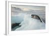 Ringed Seal Pup on Iceberg, Nunavut Territory, Canada-Paul Souders-Framed Photographic Print