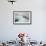 Ringed Seal Pup on Iceberg, Nunavut Territory, Canada-Paul Souders-Framed Photographic Print displayed on a wall