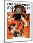 "Ringing Liberty Bell," Saturday Evening Post Cover, July 6, 1935-Joseph Christian Leyendecker-Mounted Premium Giclee Print