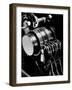 Ringing Machine that Governs the Ringing Bell in Telephones at NY Telephone Exchange Terminal-Margaret Bourke-White-Framed Photographic Print