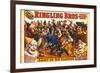 Ringling Bros - Army of 50 Clowns, 1960-null-Framed Art Print