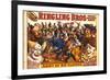 Ringling Bros - Army of 50 Clowns, 1960-null-Framed Art Print