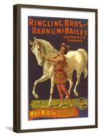 Ringling Bros Circus Barnum and Bailey, USA-null-Framed Giclee Print