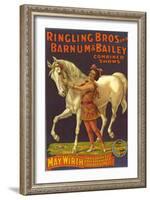 Ringling Bros Circus Barnum and Bailey, USA-null-Framed Giclee Print