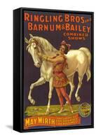 Ringling Bros Circus Barnum and Bailey, USA-null-Framed Stretched Canvas