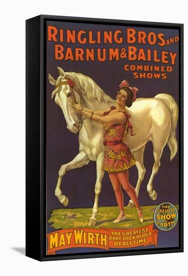 Ringling Bros Circus Barnum and Bailey, USA-null-Framed Stretched Canvas