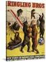 Ringling Bros, Poster, 1900-null-Stretched Canvas