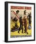 Ringling Bros, Poster, 1900-null-Framed Premium Giclee Print