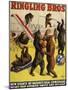 Ringling Bros, Poster, 1900-null-Mounted Premium Giclee Print