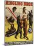 Ringling Bros, Poster, 1900-null-Mounted Giclee Print