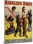 Ringling Bros, Poster, 1900-null-Mounted Giclee Print