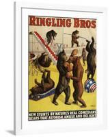 Ringling Bros, Poster, 1900-null-Framed Giclee Print