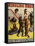 Ringling Bros, Poster, 1900-null-Framed Stretched Canvas