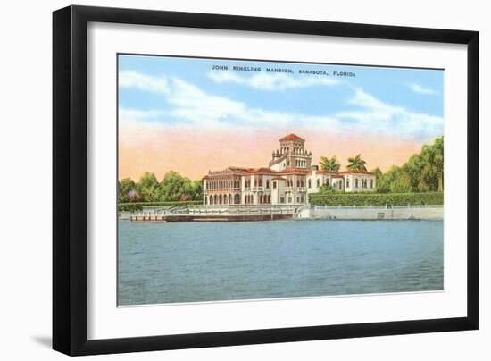 Ringling Mansion, Sarasota, Florida-null-Framed Art Print