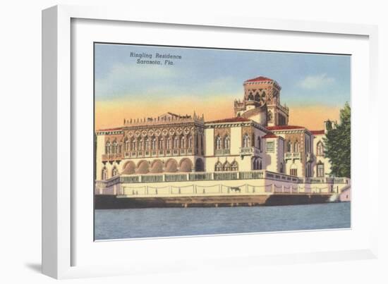 Ringling Mansion, Sarasota, Florida-null-Framed Art Print