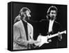 Ringo Starr and George Harrison In, 1988-Associated Newspapers-Framed Stretched Canvas