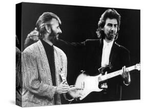 Ringo Starr and George Harrison In, 1988-Associated Newspapers-Stretched Canvas