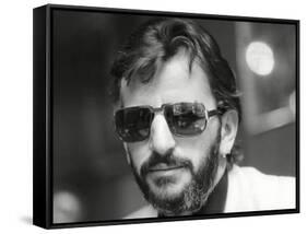 Ringo Starr, Former Beatle-Associated Newspapers-Framed Stretched Canvas