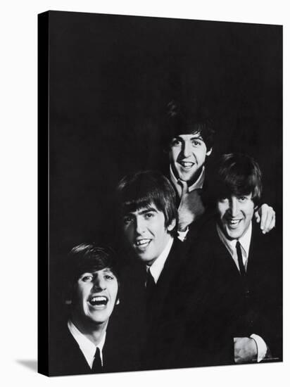 Ringo Starr, George Harrison, Paul McCartney and John Lennon of the English Rock Group the Beatles-John Dominis-Stretched Canvas