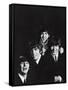 Ringo Starr, George Harrison, Paul McCartney and John Lennon of the English Rock Group the Beatles-John Dominis-Framed Stretched Canvas