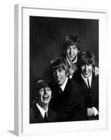 Ringo Starr, George Harrison, Paul McCartney and John Lennon-John Dominis-Framed Premium Photographic Print